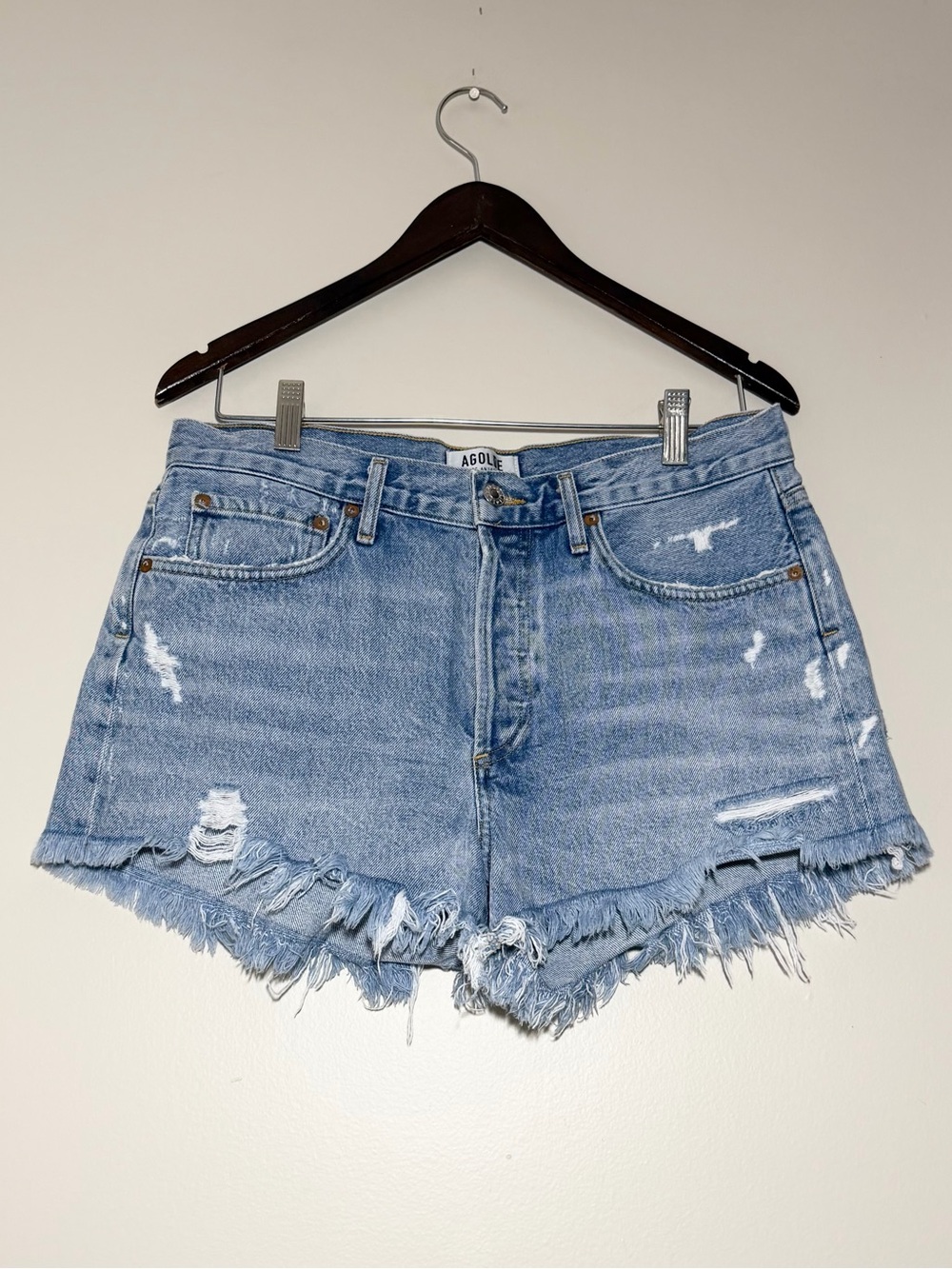 Agolde Parker Cut-Off Shorts Swapmeet